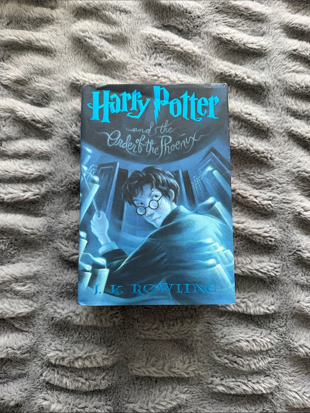 Harry Potter and the Order of the Phoenix — Blue Cover Hardcover book 5